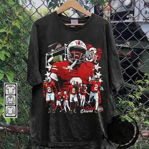 Caleb Downs Vintage Bootleg Style Shirt, Caleb Downs Shirt, Unisex shirt