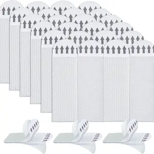 Picture Hanging Strips, Wall Mounting Kit, Wall Hanging Fastener, Strong Adhesion, No Drilling, No Damage, Adhesive Poster Bars