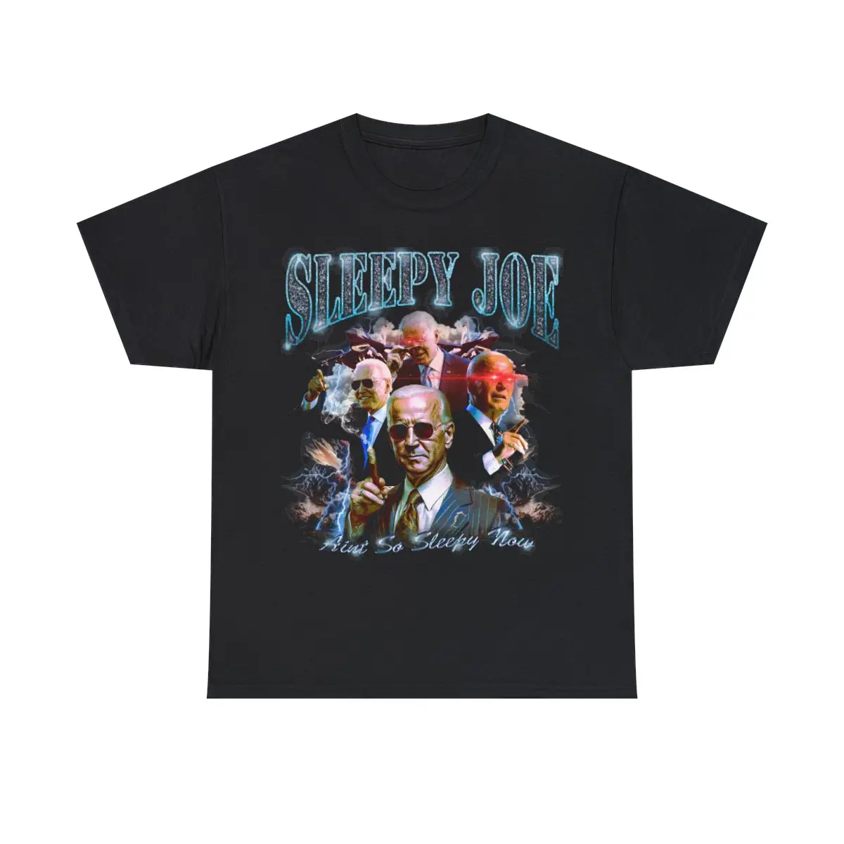 Sleepy Joe Vintage Rap Tee Casual Classic Cotton Fabric Menswear