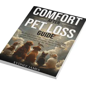 Comfort After Pet Loss Guide by Xydnee James - Cope with Grief, Heal Emotionally, Honor Your Pet's Memory, Support for All Pet Owners