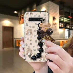 Cartoon silicone Phone Case For Samsung Galaxy S10/SM-G973N Anti-knock Waterproof Skin-friendly feel protective case Simplicity phone case Back Cover Dirt-resistant cute soft case