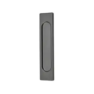 No Drilling Self-adhesive Handle Double-sided Black/Grey/Gold Sliding Door Handle Aluminum Alloy Glass Door Knob Window