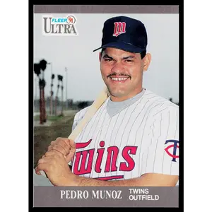 Pedro Munoz 1991 Ultra #192 RC Minnesota Twins