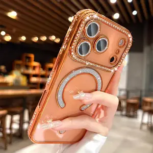 New Magnetic Transparent Case for iPhone 17/17 Pro /17 Pro Max, 17 Air/ 16 ProMax, High-Transparency Protective Cover with Soft Edges – Ultra Thin Full Protection Anti-Drop Design Compatible with Air 17 Accessories