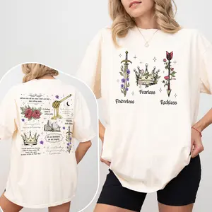 [COMFORT COLORS] Powerless Bookish Shirt For Fan, Fearless Fan Shirt, Kai Azer I Love You T-shirt, Gift for Bookworms, Romantic Quotes Shirt