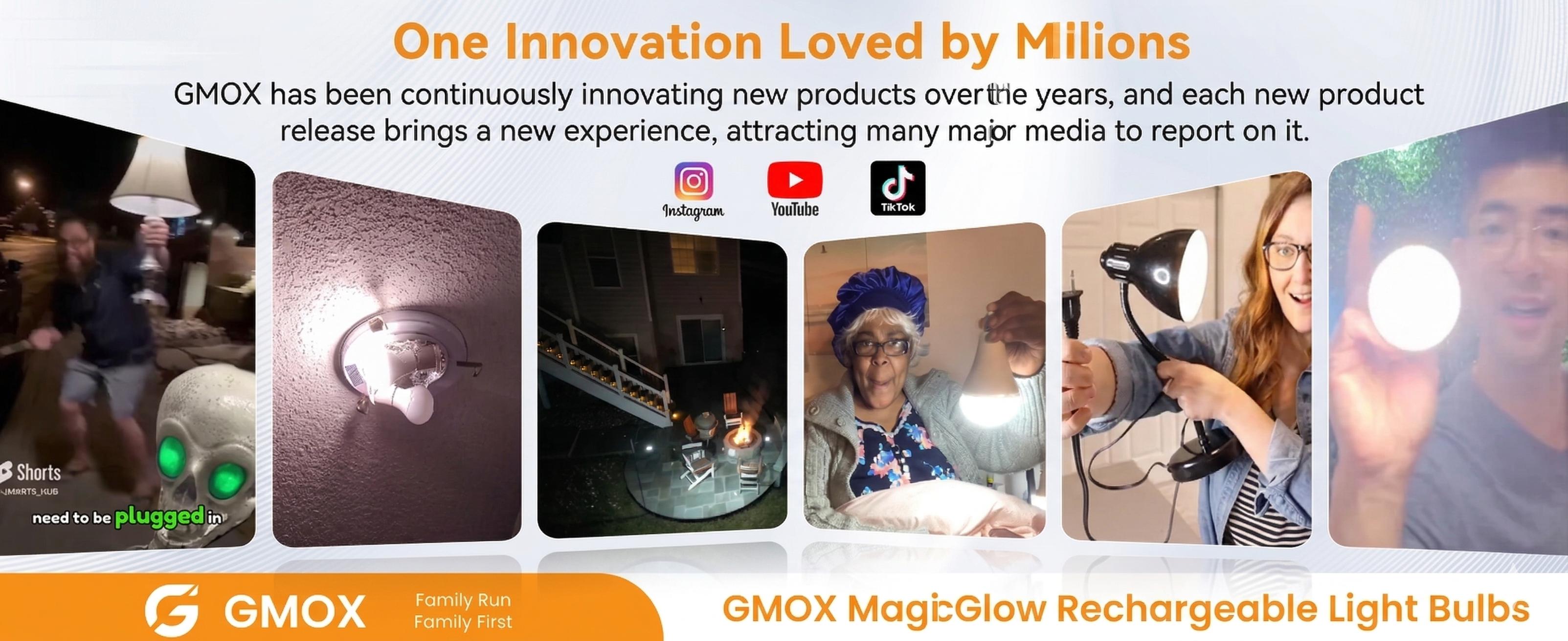 Compact emergency light Rechargeable Light Bulbs Battery Operated 15W 80W Equivalent 6000K 1200mAh Emergency Light for Power Outage Camping E27/E26 Base 4 Bulbs + 4 Hooks energy efficient bulb