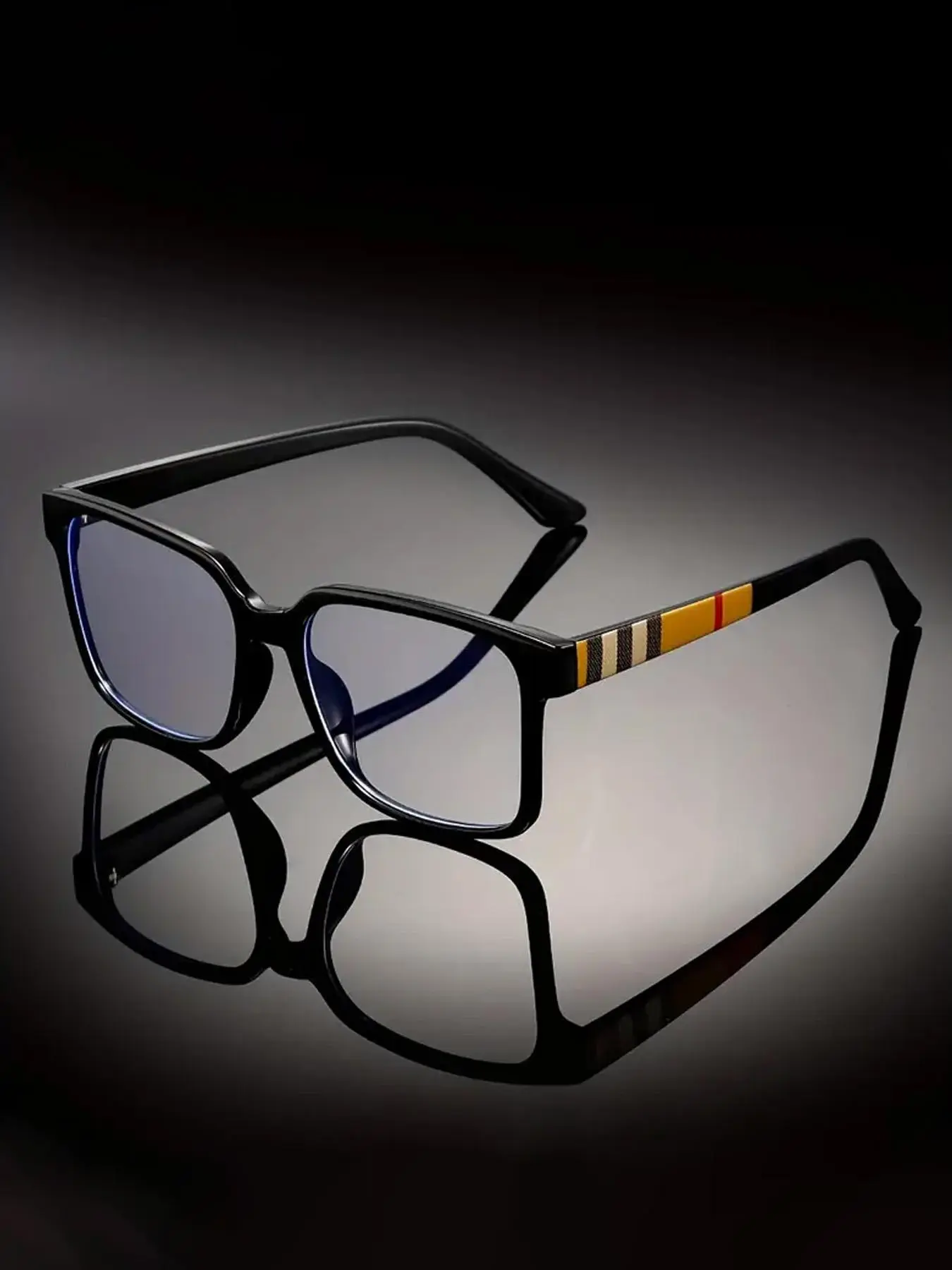 Unisex Simple Style Square Frame, Trendy Casual Eyeglasses for Everyday Use, Fashion Accessories for Outdoor Activities, Stylish Square Frames