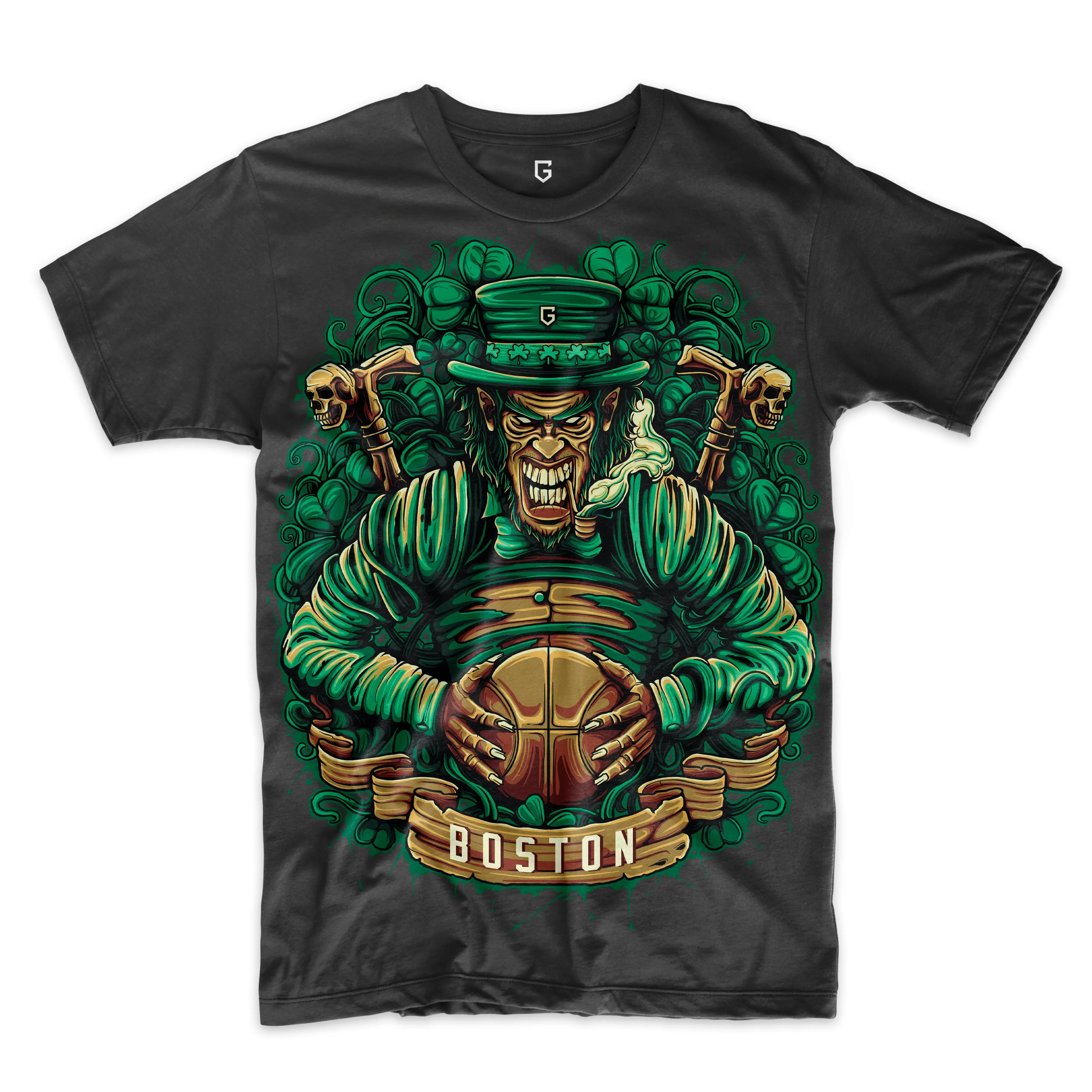 Boston Celtics Basketball Men's T-Shirt
