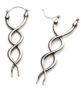 20G Twisted Snake Plug Hoops