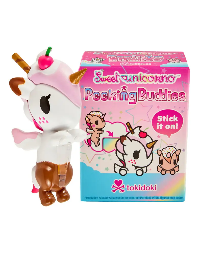 Sweet Unicorno Peeking Buddies Vinyl Collectible