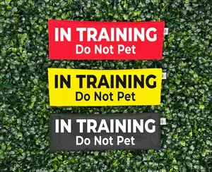 In Training - Do Not Pet Leash Sleeve