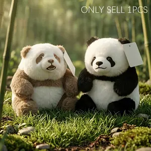 1pc Handmade Panda Doll Keychain, Super Soft and Cute Accessory Gift, Perfect for Kids and Adults, Unique and Adorable Decoration