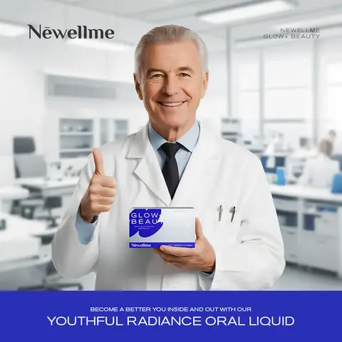 【18,000mg Collagen】Newellme Fruit-Flavored Anti  - 25ml Flavored Drink for Brighter Skin, Anti-Aging, Dark Spot Reduction, 14 Bottles, Rich in Antioxidants