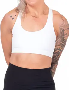 Butterfly Back Bra | All White