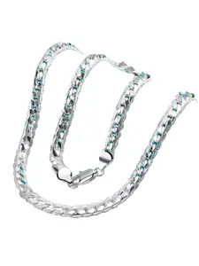 Men's Simple Plain Stainless Steel Necklace, Fashion Jewelry for Party, Daily Clothing Decor, Trendy All-match & Exquisite Jewelry for Birthday Gift without Box