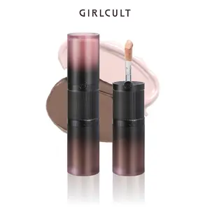 GIRLCULT Dual-Color Contour & Brightening Concealer, creamy silky texture, Effortless Blend, high coverage, All Day Coverage, sculpts facial contours, long-lasting and waterproof, Cosmetic