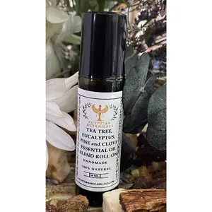 Tea Tree, Eucalyptus, Pine and Clove Essential Oil Blend Roll-On