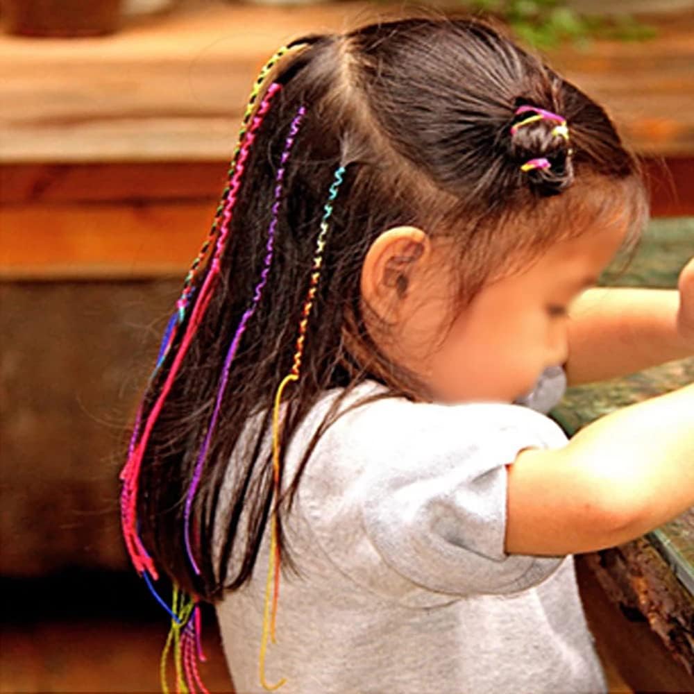 1mm Stretchy Bracelet String Strong Rainbow Elastic Cord for Jewelry Making Beading Necklaces & DIY Crafts Durable Elastic Thread for Handmade Accessories