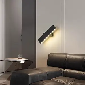 Rotatable Design Wall Lamp Modern Minimalist Bedroom Bedside Lamp Simple Living Room Background Wall Corridor Hanging Led Nightlight Ambient Decoration Lamp night light  lamps for bedroom