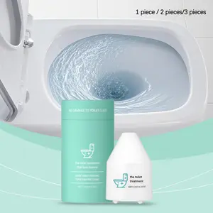 Toilet Cleaner (120g/120g*2/120g*3), Quick Dissolves Limescale Stains, Gentle Cleaning, Freshens Bathroom, Foam Type
