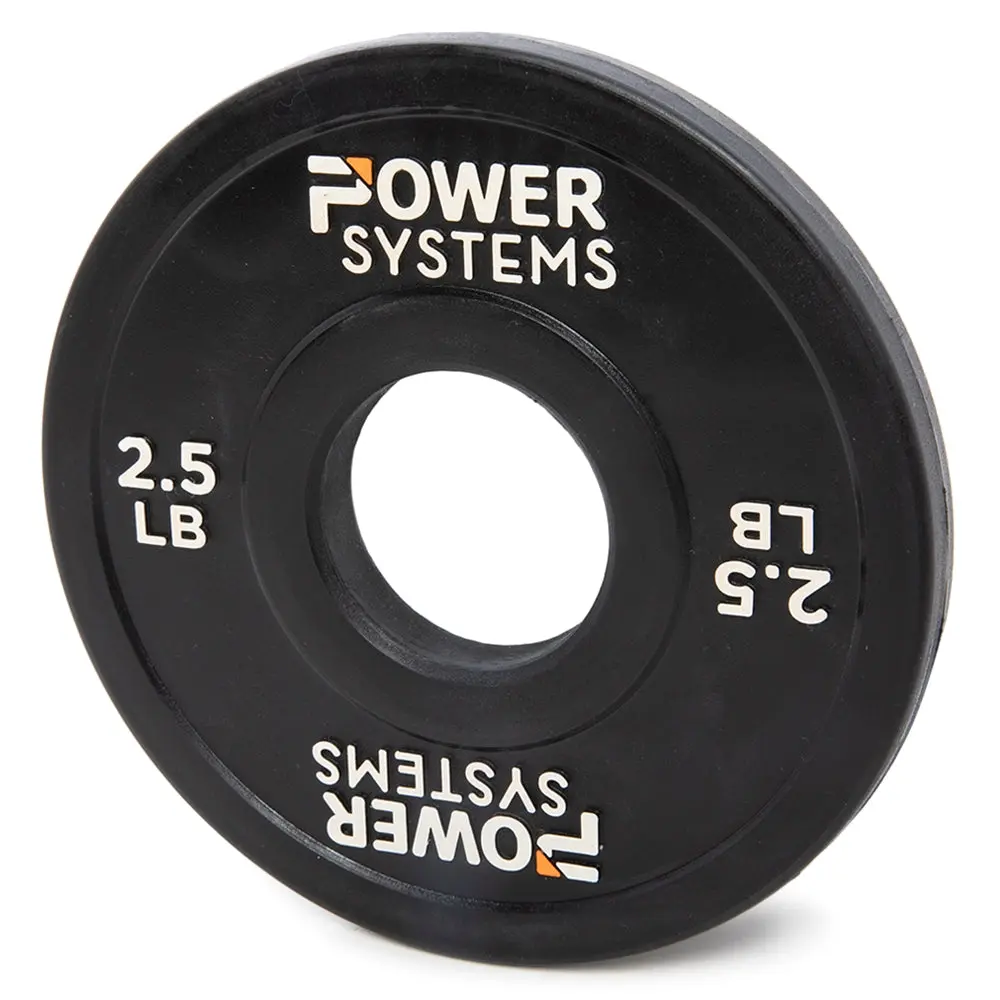Power Systems Training Bumper Plate, Weight Plate with Reinforced Inner Stainless Steel Disc