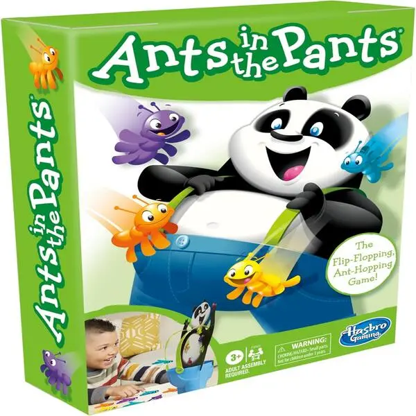 Ants in the Pants Preschool Board Game for Kids Ages 3+, Fun Family Game for 2–4 Players, Interactive Game for Boys and Girls, Great Easter Gift