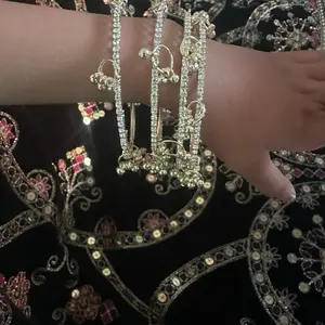 Kashmiri Bangles Set  Gold & Silver Tone | 4pcs & 8pcs Traditional Indian Jewelry | Elegant Stackable Bracelets