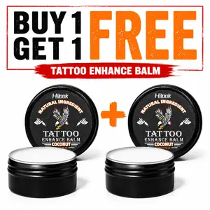 [BUY 1 GET 1 FREE]Hilook Tattoo Balm & Aftercare – Color Enhancement Brightens & Hydrates New & Old Tattoos Petroleum-Free Daily Tattoo Care Available in Coconut or Lavender & Frankincense
