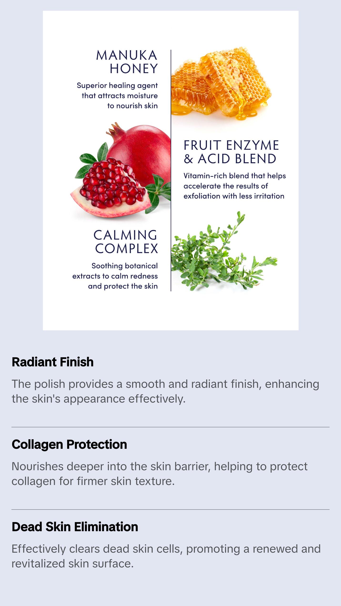 Manuka Honey Shower Body Exfoliator