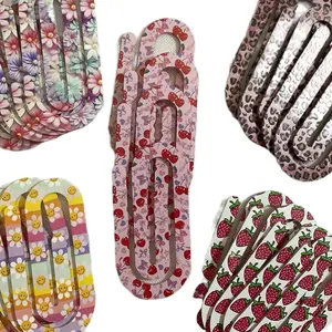 Large Paperclips with Fun Designs - Perfect for Keeping Papers Together or as Bookmarks - Versatile and Stylish for Students Professionals