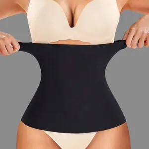 Women's Seamless Waist Cincher Belt, Short Shapewear, Waist Support, Abdominal and Waist Shaping, Breathable Compression, Yoga and Gym Wear, Minimalist