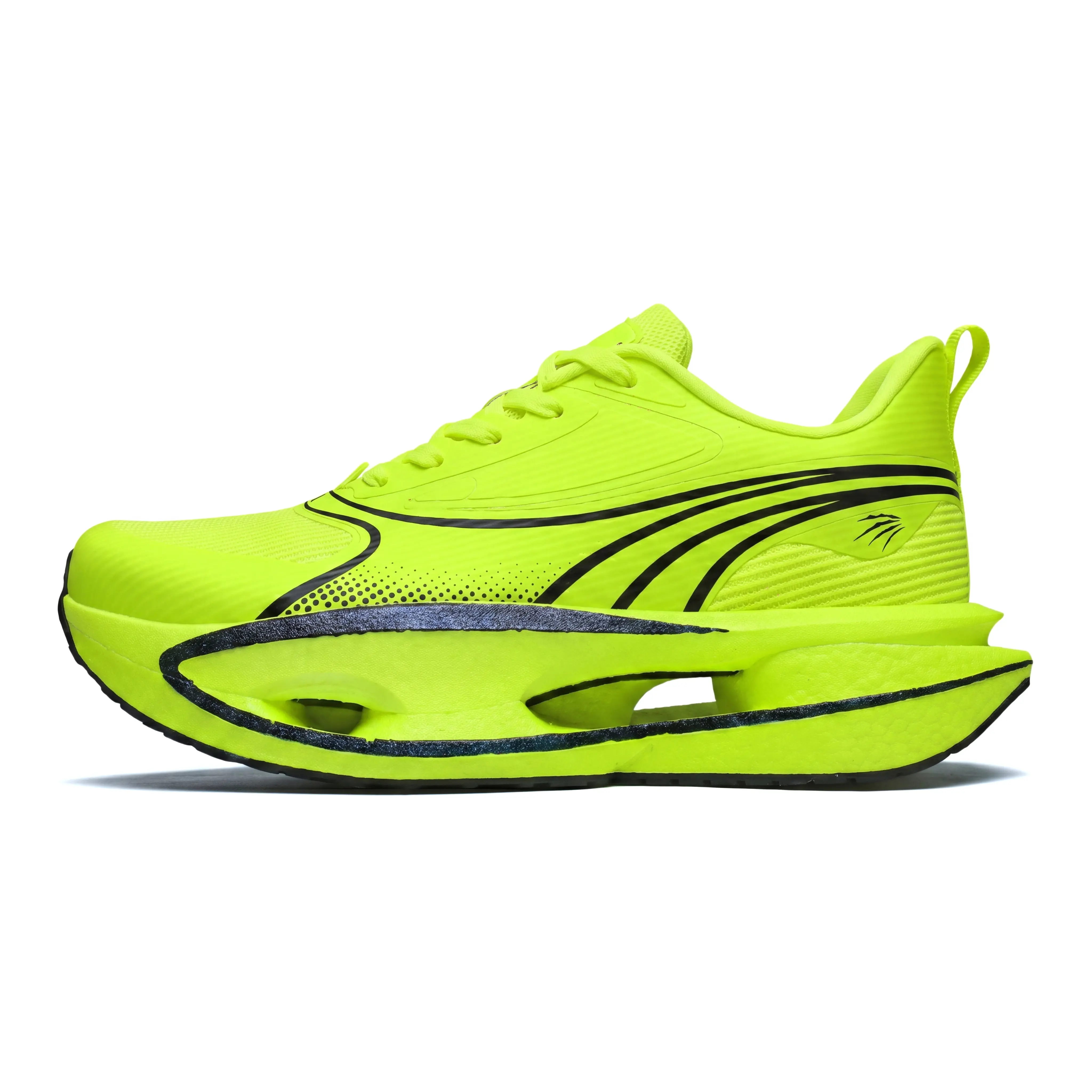 Neon Running Shoes | Ultra Lightweight & Shock Absorbing for Gym & Street Style Training Runner Footwear