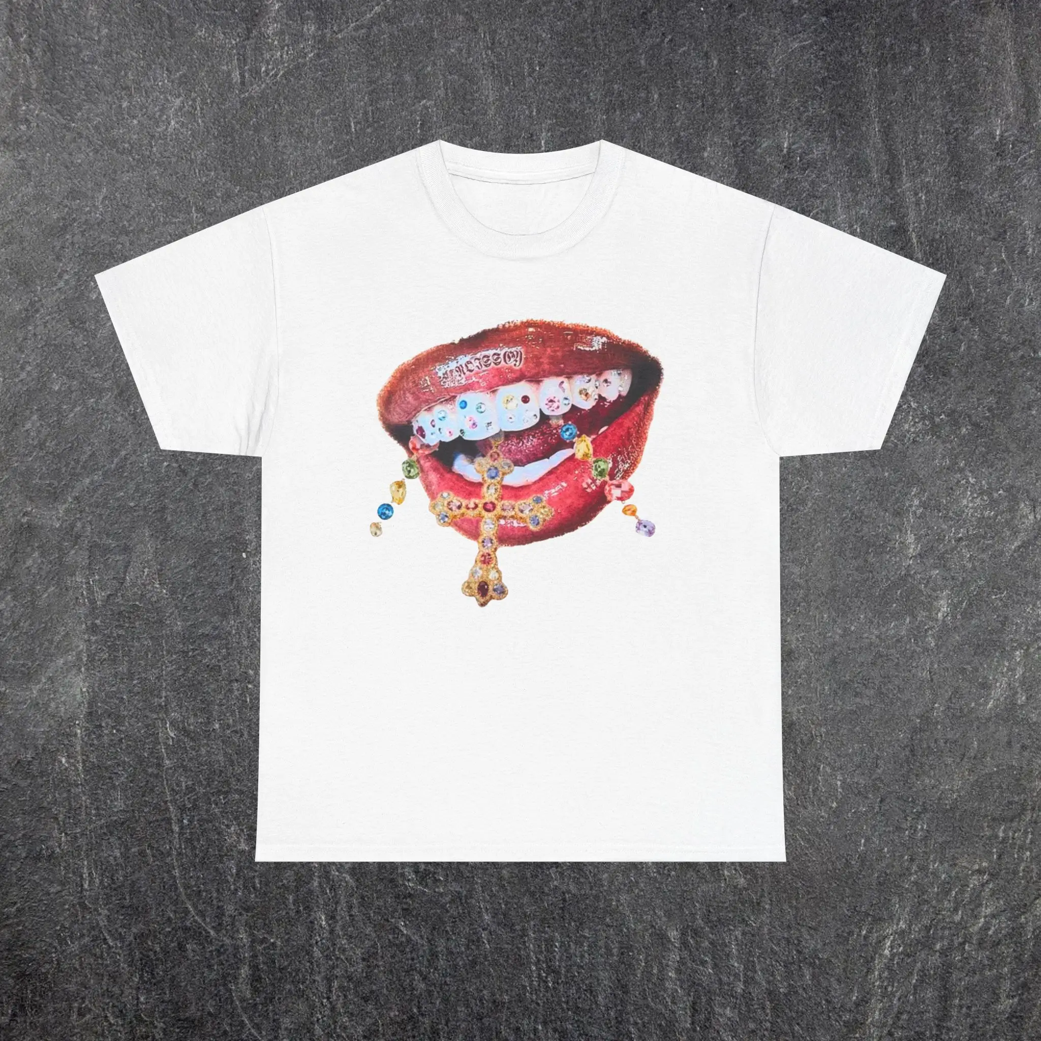 Diamond Teeth Cross Tee