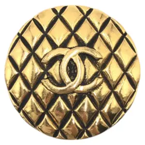 Pre-owned CHANEL Other Small Leather Goods Matelasse Brooch