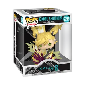 Funko Kaiju No. 8 Kikoru Shinomiya (Heavy Blade Slam) Deluxe Series, Dynamic Pose, Vinyl Material Pop! Figure #2249
