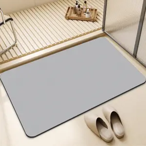 Ultra Thin Door Mat Indoor Entrance – Low Profile Inside Door Mat for Back Door with Washable Rubber Backing, Non Slip Entry Rug