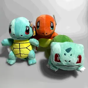 PokeStop Dog Toy - Charmander Bulbasaur Squirtle