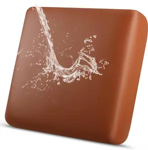 Fuax Leather Couch Cushion Slipcover,  Stretch Covers for Sofa, RV Chair Seat Cover, Individual Loveseat Couch Cushion Replacement, PU Leather Sofa Slipcovers(1 Pack, Orange Brown)