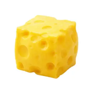 2026 Extra Large Cheese Squeeze Squishy Stress Ball - Rare, Non-Toxic, Safe, Durable Fruity Fidget Toy for Stress Relief, Sensory Play (Ages 3+)