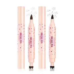 Langmanni Dual-Ended Freckle Pen, Natural Look Freckles Makeup, Corrects Small Facial Flaws, Easy Atmosphere Makeup Application