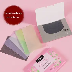 100/200pcs Facial Oil Absorbing Paper, Chamomile Scented, Portable Makeup Setting Sheets, Long-Lasting Freshness, Lightweight Design