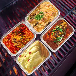 Hot Seller Alert! 20-Count Rectangular Foil Containers—Food-Grade, Oven Safe for Easy Meal Prep #KitchenEssentials