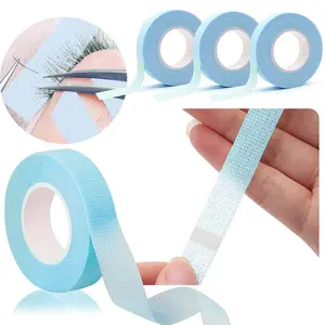 5/10/20 Rolls Lash Bonding Tape, Breathable Blue Eyelash Tape, Micro-Pore Fabric, Eye Makeup Tape, Designed for Lash Extensions