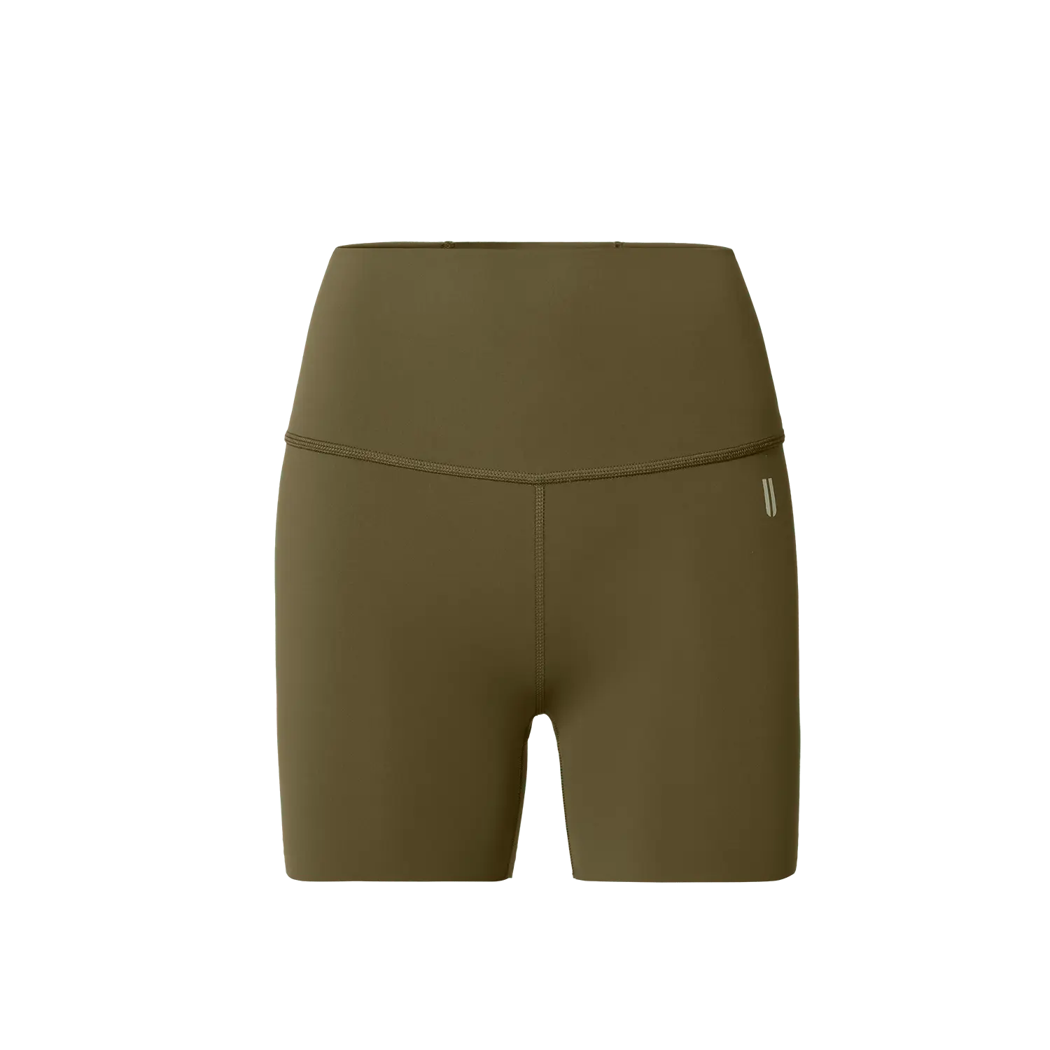 NOBULL Women's High-Rise Drive Short 4" in Tactical Green