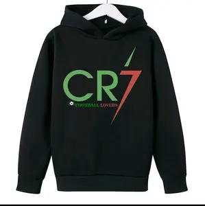 CR7 Pullover Hoodie, Long Sleeve, Athletic and Elegant Style, All Seasons Casual Casual Football Sweatshirts