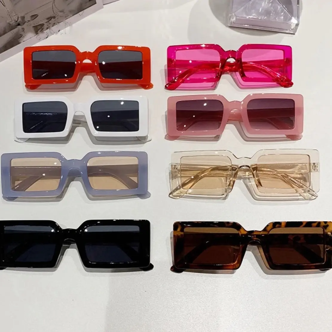 Square Frame Sunglasses, 10 Pairs NEW Fashion Square Frame Sunglasses, 10 Pairs NEW Fashion