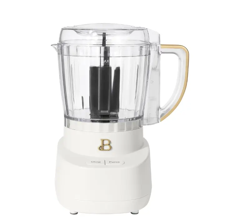 Beautiful 3-Cup Food Chopper, White Icing by Drew Barrymore