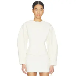 ALL THE WAYS Mamie Blazer in Ivory