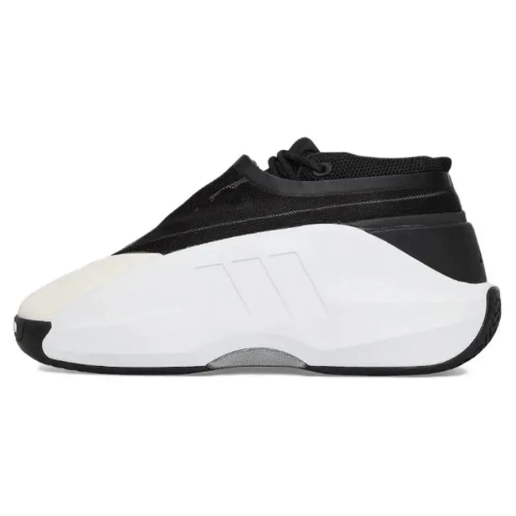 Adidas Crazy IIInfinity Stormtrooper' Retro Versatile Comfort Mid Top Basketball Shoes Unisex White Black IG6303