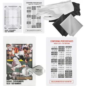 Card Centering Grading Tool, Sports Trading Card Measuring Tools, Sports Cards Grading Kit